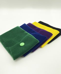 Velvet embroidery bag