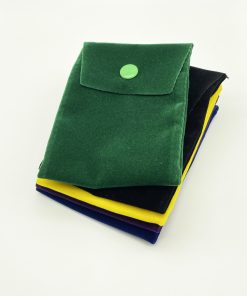 Velvet embroidery bag