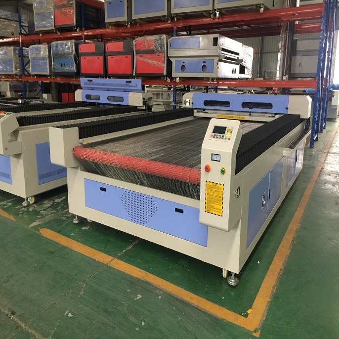 Laser cutting workshop for precision bag cutting - bag factory equipment